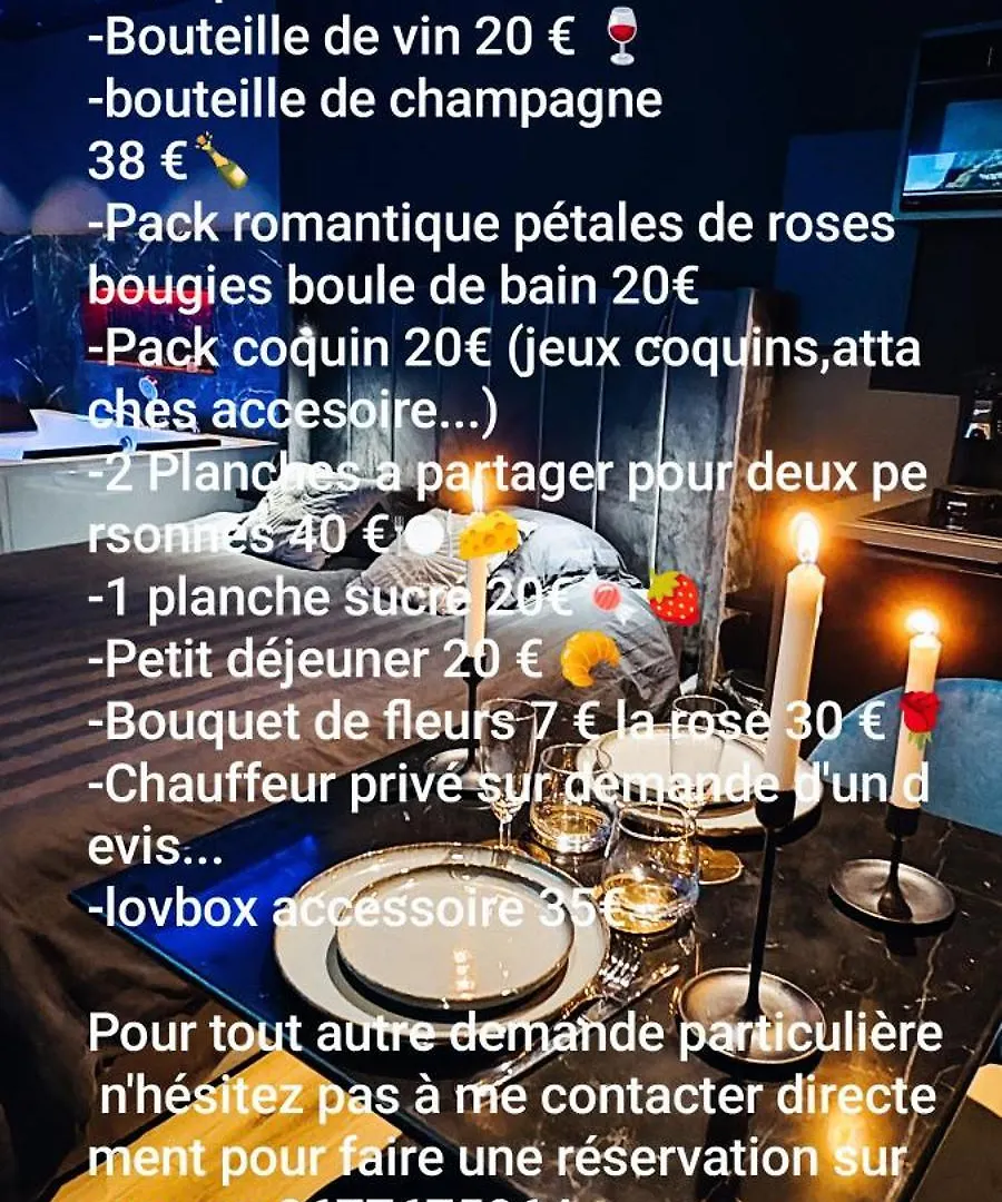 Apartment Loft, Studio And Love Rooms France